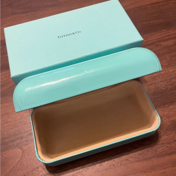 Tiffany & Co. Blue Glasses Case Set - Picture 5 of 6